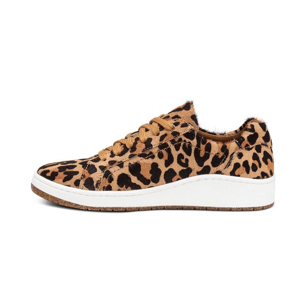 Aetrex Women's Blake Comfort Sneakers - Leopard | USA MR3PR6T